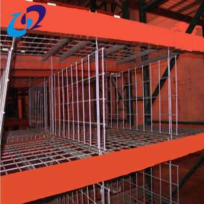 Warehouse metal galvanized mesh hanging wire dividers for rack